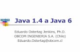 Java 1.4 a Java 6 · 2012. 3. 13. · Java SE 6 (11 de Diciembre de 2006) …viene de la diapositiva anterior… Actualiza JAXB (Java Architecture for XML Binding) a versión 2.0
