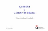 Módulo 8.1. Genética y cáncer de mama - unican.es · Para invadir y colonizar, las células tumorales deben... • Desanclarse de las células vecinas • Atravesar la matriz extracelular