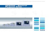 CFW700 - General Purpose Drive€¦ · Accionado por un Convertidor CFW700 Par de frenado (%) Rotación (%) 100 (%) TB1 0 0 20% 100% 200% Tecnología. Convertidor de Frecuencia CFW700