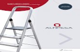 25 - diceltro.com...Diseñamos escaleras y taburetes adaptados a las necesidades de clientes y usuarios; productos ligeros, robustos y seguros fabricados con rigurosos controles de