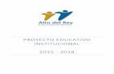 PROYECTO EDUCATIVO INSTITUCIONAL · 2017. 5. 9. · 2 PRESENTACION El Proyecto Educativo Institucional (PEI) tiene una relevancia central en el sistema escolar chileno, ya que en