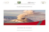 PLAN POPOCATÉPETL€¦ · El volcán Popocatépetl ha sido uno de los volcanes más activos en México; desde el año 1354 se han registrado 18 episodios eruptivos; su último periodo