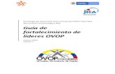 Estrategia de desarrollo local incluyente OVOP Colombia ... · Documento metodológico #05 Guía de fortalecimiento de líderes OVOP Febrero 2020 Versión 3 . Equipo SENA ... ubicada