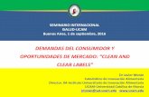 DEMANDAS DEL CONSUMIDOR Y - Gestión de servicios de saludOPORTUNIDADES DE MERADO: LEAN AND LEAR LAELS _ SEMINARIO INTERNACIONAL ISALUD-UCAM Buenos Aires, 1 de septiembre, 2016 Dr