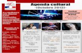 Agenda cultural - Technological University of Panama€¦ · ENTRADA LIBRE Daudet Recital de piano La pianista francesa nos presentará su recital de música clásica con un concierto