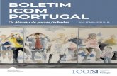 BOLETIM ICOM PORTUGAL...BOLETIM ICOM PORTUGAL Série III Julho 2020 N. 1 5 • Repensar a relação dos públicos com os museus a partir de alguns sinais da pandemia. Isabel Teixeira