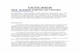 URTICARIA DRA. GLENDA CORTEZ DE CASTantoniorondonlugo.com/wp-content/uploads/2010/05/146-URTICARI… · La degranulación del mastocito promueve la liberación de una serie de mediadores,