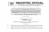 MINISTERIO DE RELACIONES LABORALESDistribución (Almacén): 2430 - 110 -- Mañosca Nº 201 y Av. 10 de Agosto Sucursal Guayaquil: Malecón Nº 1606 y Av. 10 de Agosto - Telf. 2527