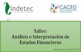Taller: Análisis e Interpretación de Estados Financieroscaceg.guanajuato.gob.mx/sites/default/files... · 3. Inversión en activos financieros (cuentas y documentos por cobrar).