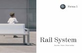 Rail System - Forma 5 · d’attente à grande affluence – aéroports, quais ou gares. Elle s’intègre comme un élément architectural de plus dans tout espace et assure les