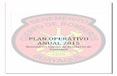 PLAN OPERATIVO ANUAL 2015 · 2019. 5. 1. · manuales de procedimiento para la elaboración del presente Plan Operativo Anual: Guía Metodológica de Planificación Institucional,