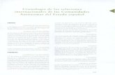 Cronología de las relaciones internacionales de las ... · Plenario de la Comunidad de TrabaJo de los Pirineos (CTP) con la asistencia de los presidentes Jordi PUJoI de Cataluña,