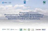 Proyecto Promoviendo Territorios Sostenibles y Resilientes ...Municipal PDM •Propuesta de formulación Plan Nacional de Desarrollo •Comienzo de incorporación de la GpR •Plan