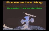 Funerarias Hoy · Funerarias Hoy PANASEF estima que operan 2.525 instalaciones funerarias en España, con 7.050 salas de velatorio, para hacer frente a una demanda media de 1.167