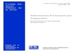 Información Financiera por Segmentos€¦ · partir de la Norma Internacional de Contabilidad NIC 14 (modificada en 1997), Información Financiera por Seg mentos, publicada por el