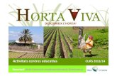 Horta Viva - Curs 2013-2014 - Valencimural.uv.es/mimin/centreseducatius1314.pdf · Formació de les roques i de les muntanyes, de les falles i els plecs i de la fosa tectònica de