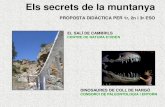 Els secrets de les muntanyes - centrenatura.net secrets d… · Title: Els secrets de les muntanyes Author: user Created Date: 10/12/2011 6:30:18 PM
