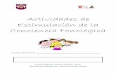 Presentación de PowerPointcolegioggv.cl/pdf/2020 Kinder ApieEP Cuadernilo Actividades.pdf · Se le presentan al niño/a en la columna de la izquierda cinco palabras y a su derecha