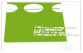 MANUAL DE COMPRA VERDA DE MATERIAL D'OFICINA+portada · Exemples d’això són: El punt verd (regulat per llei) que significa que el productor de l’envàs ha contribuït econòmicament