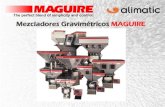 Mezcladores Gravimétricos MAGUIRE - Alimatic · componentes (1-12 componentes) • Continuidad de terminología (con el control existente)