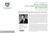 Soluciones endoscópicas · Soluciones endoscópicas para la obesidad Curso Internacional Retos Clinicos en la Gastroenterologia de Urgencias Asociacion Colombiana de Gastroenterologia