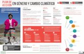 PLAN DE EN GÉNERO Y CAMBIO CLIMÁTICO ACCIÓN · 2019. 3. 11. · mujeres y hombres. 04 Análisis del impacto y riesgos asociados al cambio climático sobre diversos ecosistemas