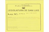 Legajo Ley XVI-0414-2004 (5764 R) · LUIS Lo actuado el stro de Mesa General de Entradas, Salidas y Archivo.y el eto Nacional -NO en uso de las facultades lef'is2t.a s concedidas