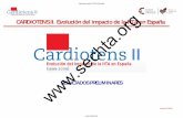 CARDIOTENS II. Evolución del impacto de la HTA en España ...secardiologia.es/images/stories/secciones/riesgo... · Desarrollo y probación del protocolo: mayo- junio 2009 Impresión