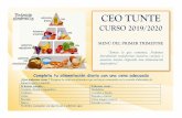 CEO TUNTE - Gobierno de Canarias...1º Espaguetis a la boloñesa 2º Calamares fritos con ensalada. 444+279!⇒!923 Kcal. 1º Ensaladilla rusa. 2º Pollo al ajillo con arroz blanco.
