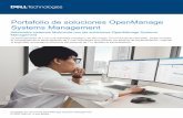 Portafolio de soluciones OpenManage Systems Management€¦ · a medida que surgen, mediante la integración de características de seguridad innovadoras en los sistemas y subsistemas
