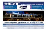 Más Deportes Tenerifeapdtenerife.es/NOTICIAS/+DT-29.pdf · GALERÍA DE IMÁGENES Premio a la mejor deportista femenina. Michelle Alonso. Premio Mejor Equipo del Año. Club Atletismo