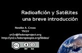 Radioafición y Satélites una breve introducciónyn1v.fedorapeople.org/Slides/satelites_fracap_2013.pdf · Radioafición y Satélites una breve introducción Neville A. Cross YN1V
