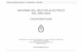 informe cooperativas 04 · 2007. 9. 28. · De la provincia se tiene datos de 59 cooperativas y 3 comunas que prestan los servicios de distribución de energía eléctrica, y que