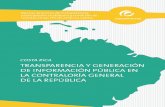Buenas prácticas de TPA en las EFS de América Latina1 Entre estos informes se incluyen: la Memoria Anual Institucional así como otros productos de análisis institucional (publicados