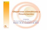 CONAMA Oficina Española de Cambio Climático 2014/18… · Adaptación en países en desarrollo 30-100 b$/año en 2010-2050 BM-2010 CMNUCC-2008 ... casi el 2% del PIB de la UE en