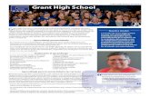 PORTLAND PUBLIC SCHOOLS Grant High School€¦ · PORTLAND PUBLIC SCHOOLS Grant High School es una escuela secundaria/preparatoria completa diversa y dinámica que ha fijado un estándar