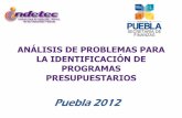 Puebla 2012pbr.puebla.gob.mx/./attachments/article/16/... · Incorpora los indicadores que miden el logro de los objetivos y resultados, y que son referente para el seguimiento y