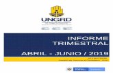 INFORME TRIMESTRAL ABRIL - JUNIO / 2019portal.gestiondelriesgo.gov.co/Documents/Atencion... · correspondiente al período comprendido entre el 1 de Abril y el 30 de Junio /2019.