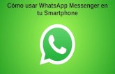 Cómo usar WhatsApp Messenger en tu Smartphone...1. Selecciona el icono de Menú. 2. Selecciona Ajustes. 3. Selecciona Perfil. 4. Pulsa el icono del lápiz de la foto. 5. Elige el