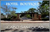 HOTEL BOUTIQUEtroyagrouprealestate.com/wp-content/uploads/2019/02/Hotel-Pedreg… · Hotel Boutique en la Exclusiva Zona del Pedregal de Cabo San Lucas, a unos pasos de la Marina,