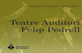 Teatre Auditori Felip Pedrell - Titiriteros de Bin£©far Una reflexi£³ sobre la relaci£³ de l¢â‚¬â„¢home