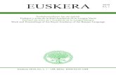 EUSKERA 2018 63, 1 - Euskaltzaindia · EUSKERA Euskaltzaindiaren lan eta agiriak Trabajos y actas de la Real Academia de la Lengua Vasca