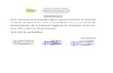 Con expediente N° 08535 - 2017 el Sr. Luis Iván Antón ...educacion.regionpiura.gob.pe/documentos/convocatorias/phppisIQT … · ABSOLUCIÓN DE RECLAMOS-CUADRO DE APTOS-CONVOCATORIA