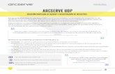 Arcserve UDP 7.0 Datasheet · Arcserve UDP nos permite ahorrar ocho horas semanales, que pueden usarse para brindar un mejor servicio a los usuarios y aumentar su productividad. oa