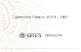 Calendario Escolar 2019-2020 - legaleducacion.comlegaleducacion.com/wp-content/...calendario-escolar...Duración El nuevo calendario escolar tendrá 190 días efectivos de clase. La