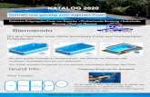 Bienvenido - TUPISCINAS · 2020. 9. 21. · Bienvenido _____ Wir sind Hersteller einer Reihe innovativer Pools aus hochwertigem Polypropylen Mit einer großen Auswahl an Beckenformen.