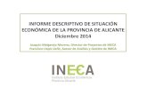 INFORME ECONOMICO DICIEMBRE 2014 - ineca-alicante.es · uridad Social en la provincia de Alicante pierde 65 afiliados en el mes de noviembre 380.000 390.000 400.000 410.000 420.000