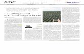 La inteligenci a artificia l llega a la vi d · 2017. 6. 6. · Barbadillo es la primera bodega del Marco de Jerez que apuesta por la viticultura de precisión que brinda «Cultiva