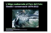 L’àliga cuabarrada al Parc del Foix: Gestió i conservació 1979-2012 · 2013. 9. 13. · L’àliga cuabarrada al Parc del Foix: Gestió i conservació 1979-2012 Xavier Parellada