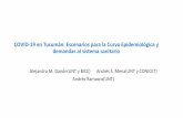 COVID-19 en Tucumán: Escenarios para la Curva Epidemiológica … · 2020. 4. 18. · Objetivos y motivación •Motivación •Con casi 2 millones de infectados comprobados y más